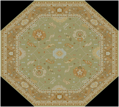 How To Design a Custom Rug from an Antique Reproduction Carpet